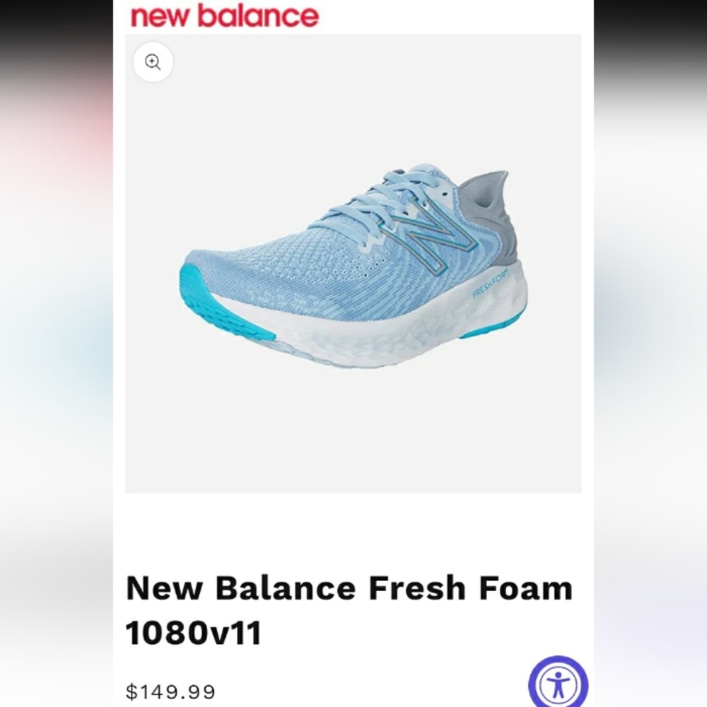 Uv Glo/ Star New Balance Fresh Foam 1080v11 Womens Running Shoes | Sz. 7